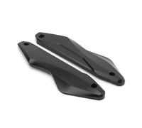 Pare-Brise Pare-Brise Moto pour Yamaha X-Max 300 2023 2024 Kit De Fixation pour Pare-Brise, Déflecteurs d'air en Aluminium Extension Déflecteurs(Noir)