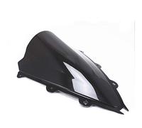 Pare-brise pare-brise sport moto double bulle pour RSV4 2010-2015 (Noir)