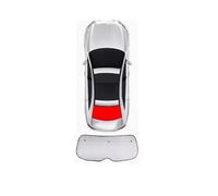 Pare-Brise Pare-soleil De Voiture 8X, Isolation Thermique, Pour Toyota Pour Sienna Pour Granvia XL40 2021-2025 Pare Brise Avant(Rear windshield)