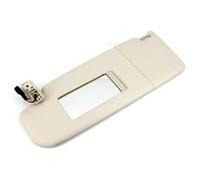 Pare-Brise Pare-Soleil Pare-soleil Gauche/droit Avec Rétroviseur Pour VW MK5, Pour Golf 5 2005-2011 Pour Golf 6 Pour Passat B6/B7 CC 2010-2018 Côté Conducteur/passager(Beige,Gauche)