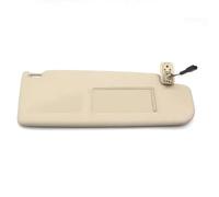 Pare-Brise Pare-Soleil Pare-soleil Gauche/droit Avec Rétroviseur Pour VW MK5, Pour Golf 5 2005-2011 Pour Golf 6 Pour Passat B6/B7 CC 2010-2018 Côté Conducteur/passager(Beige,DROITE)