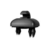 Pare-Brise Pour A1 A3 A4 A5 Q3 Q5 Support de clip de pare-soleil Crochet Accessoires de voiture Auto Pare-soleil Clip Crochet Support Cintre Pare Soleil Voiture(Noir)