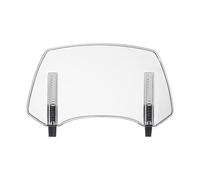 Pare-Brise pour BMW pour R1200GS pour R1250GS pour F900XR pour F850GS pour F800GS pour LC Pare-Brise Rehausseur Réglable Pare-Brise Moto Pare-Brise Universel Déflecteur Vent (Color : Transparent)