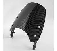 Pare-Brise pour Bonneville T100 T120 2016-2023 2024 2025 Moto Bulle Touring Déflecteur (Aspect de carbone)