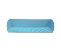 Pare-brise pour évier - 40,6 x 9 x 10 cm - Protection en silicone pour l'eau - Plateau d'hygiène et de bien-être avec ventouses résistantes pour jouer pendant