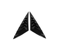 Pare-Brise pour Hyundai pour Elantra 2021-2025 Lunette Arrière Persienne Couvercle Volet Garniture Extérieure Prise D’aération(Noir)