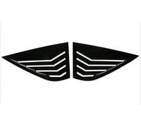 Pare-Brise Pour Lynk & Co 01 02 03 Persiennes Vitres Arrière Pare-soleil Couverture Vent Déflecteur D'air Décor Triangle Couverture Fenêtre Soleil Voiture(03 Piano black-2pcs)