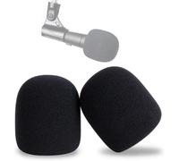 Pare-brise pour Micro SM58 - Couvercle de Pare-brise en Mousse à Filtre Anti-pop pour Shure SM58 SM58-LC Micro à Bille pour Réduire les Bruits de Vent par (2PCS)