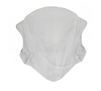 Pare-Brise pour Moto pour pour Ninja 400 2018-2023 | La double bulle dévie le pour vent, améliore le confort et le look sportif du pour Ninja 400.(Transparent)