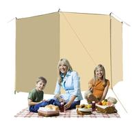Pare-brise pour poêle de camp - Écran de protection solaire polyvalent, protection de la vie privée pour caravane | Écran de barrière de protection contre le vent durable, mur de panneau de bâche
