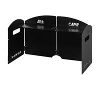 Pare-brise pour poêle de camping - Pare-brise pliable, pare-brise extérieur - pour feu de camp barbecue barbecue pique-nique randonnée camping cuisine