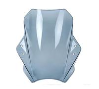 Pare-brise pour Royal, pour Enfield Bullet/Meteor/Classic 350 500 | Intercepteur 650, pour Continental GT 535, plastique ABS, noir, gris, transparent, 22MM,28MM,25MM(Gris)