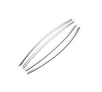 Pare-Brise pour Tesla pour Modèle 3 2017~2022 De Voiture Déflecteurs Électrolytiques Pluie Sourcil Garde Pare-Soleil Fumée Déflecteur Vent Voiture(Transparent)