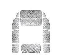 Pare-Brise Pour Toyota Pour Voxy Pour Noah 80 Structure Modèle De Voiture Spécifique Résistant À Chaleur Ombrage Argent Pare-soleil 4 Couches Soleil Voiture