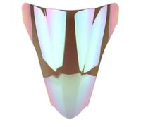 Pare-Brise pour VFR800 pour VFR 800 2002-2012 2006 2007 2008 2009 2010 Pare-Brise De Moto Couvre Écran Déflecteur(White Iridium)