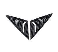 Pare-Brise pour VW pour Golf 7 MK7 MKPir 2013-2019 Lunette Arrière Volet Couvercle Garniture Grille D’aération Latérale Décoration Pare-Brise(Aspect Carbone)