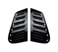 Pare-Brise pour VW pour Polo 5 Portes Hatchback MK4 9N 2002-2008 Couvercle Volet Latéral Fenêtre Arrière(Noir Brillant)
