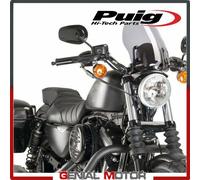 PARE-BRISE PUIG FUME CLAIR 9283H HARLEY DAVIDSON SPORTSTER 883 R ROAD 2002 2017