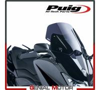 Puig Pare-brise 6036 F V-Techline Yamaha Tmax 12-13 Transparent / Gris foncé (Fumé)