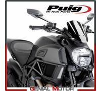 Motoplastic Saute-vent Puig Sport Ducati Diavel 14-16 noir