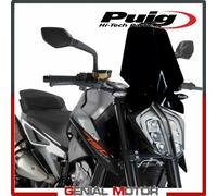 PARE-BRISE PUIG NOIR 9668N pour KTM DUKE 790 2018 / 2019