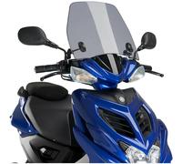 Pare-brise PUIG Scooter Trafic Fumée Clair PMMA Yamaha AEROX 2014-2017 9681H