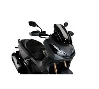 Motoplastic Bulle sport compacte Puig 21273N – Acrylique haute résistance, profil arrondi, Noir