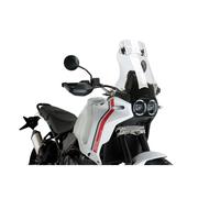 Puig 21438W Bulle Touring avec Visière Transparente conçue pour améliorer la protection aérodynamique, augmenter le confort en marche et offrir une expérience de conduite plus stable, sûre et agréable