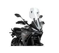 Puig 22767W Bulle Touring Avec Visière protection renforcée, Transparent