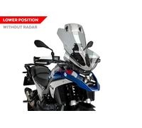 Pare-brise Puig Touring Plus avec visière pour Bmw R1300GS TROPHY, entre autres