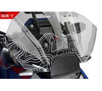 Pare-brise Puig Touring Plus pour Bmw R1300GS TROPHY, entre autres Graphiques