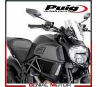 SAUTE VENT NAKED N.G. SPORT PUIG DUCATI DIAVEL 14'-17' TRANSPARENT