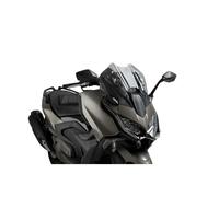 Puig 22048H Carénage pour Maxiscooters sport et aérodynamique en PMMA de 4 mm avec design V-Tech qui améliore la stabilité et réduit les turbulences, Fumé