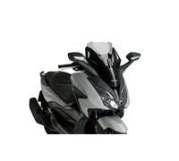 PARE-BRISE PUIG V-TECH LINE SPORT POUR HONDA FORZA 350 2025 FUME CLAIR
