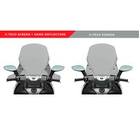 Pare brise Puig V - Tech Line Touring Fumé claire