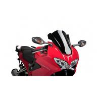 Puig 7598N Bulle Z-Racing Noire pour Moto avec Design Sportif et aérodynamique