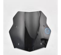 Pare-brise Rally ISOTTA noir mat 340x345x4mm avec homologation ABE