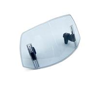 Pare-brise Réglable Moto Rallye Déflecteur Spoiler Pour APRILIA Pour Tuareg 660 Pour Mana 850 GT Pour Caponord 1000 1200 Extension Bulle Moto(Light Smoke)