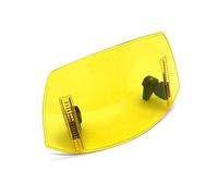 Pare-brise Réglable Moto Rallye Déflecteur Spoiler Pour APRILIA Pour Tuareg 660 Pour Mana 850 GT Pour Caponord 1000 1200 Extension Bulle Moto(Yellow)
