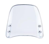 Pare-brise - Résine pour motos et améliore le pare-brise et le confort | Aileron d'extension de pare-brise pour moto | Grand pare-vent | Déflecteur de vent épais - Anti-rayures