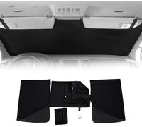Pare-brise Rideaux sur mesure pour Ford Connect 2014-2021 Noir 3pcs