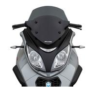 Pare-brise-saute vent scooter Malossi Piaggio 350 Mp3 2018+ 400 Mp3 Sport 2021+ Noir 440x410x3 mm