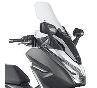Givi Pare-vent latéral de carénage DF1166, transparent, y compris kit de montage pour différents modèles Honda
