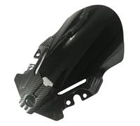 Pare-Brise Scooter pour CFMOTO 450SR pour CF450SR CF450SS 2022 2023 2024 Déflecteurs De Pare-Brise À Double Bulle pour Moto Déflecteur(Carbon Fiber Black)