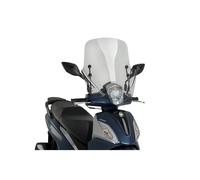 PARE-BRISE SCOOTER PUIG TX POUR SYM POUR SYMPHONY 200 ie ST 4T AC E5 21-23 CLAIR