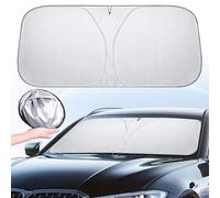 Pare Brise Soleil Voiture pour Mazda Demio Bj. 1996-2003, Pliable Avant Anti UV Isolant Thermique Tissu Opaque Accessoires de Voiture en ÉtéStore Thermique Occultant