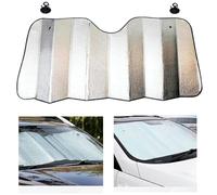 Pare-Brise Soleil Voiture pour MG HS Trophy 2024, Parasol Protection Solaire Épaissie Double Couche Isolant Thermique Pliable Anti-UV,B