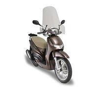 Pare-Brise spécifique Transparent 50,8 x 66 cm (H x L) Fixations exclues Kappa 8100A Peugeot Tweet 50-125-150 (10 > 13)