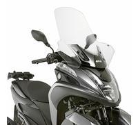 Givi Pare-brise spécifique transparent 74 x 63 Yamaha 125 Tricity 2014-2019