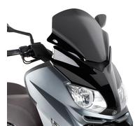 Kappa Pare-brise bas sportif pour Yamaha X-Max 125 - 250 à partir de 2010, 37 x 43 cm Noir